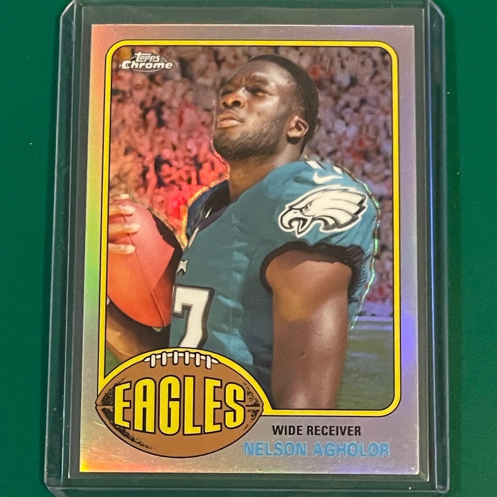 Nelson Agholor [Refractor] #76-NA 2015 Topps Chrome 1976 Football Trading Card